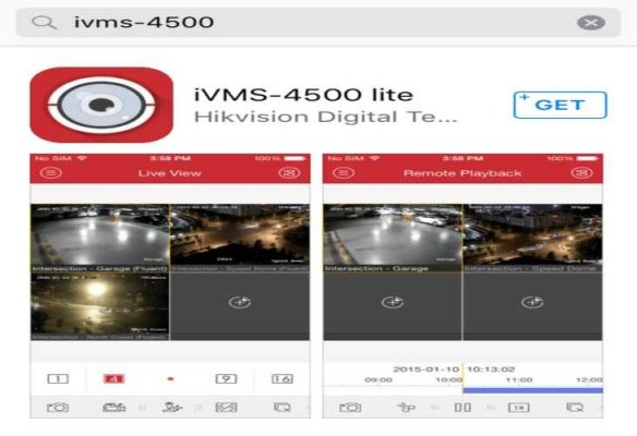 iVNMS-4500 adalah aplikasi canggih yang dirancang untuk memantau aktifitas DVR hingga NVR