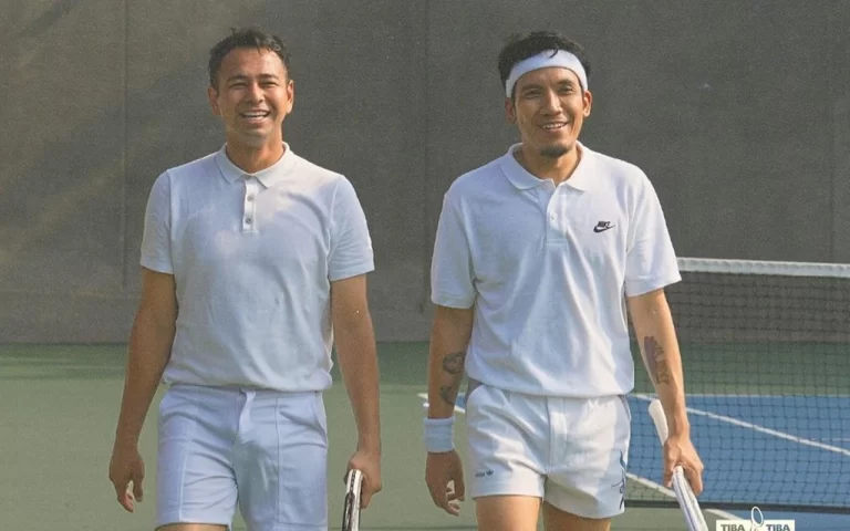 Meski Kurang Istirahat, Desta Berhasil Kalahkan Rezky Aditya dan Tanta Ginting Di Lapangan Tenis