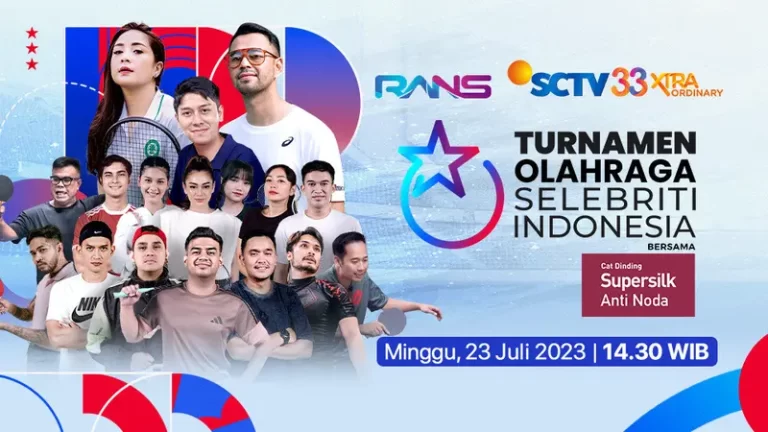 Turnamen Olahraga Selebriti Indonesia Diikuti 40 Artis Ternama, Inilah Jadwalnya!!